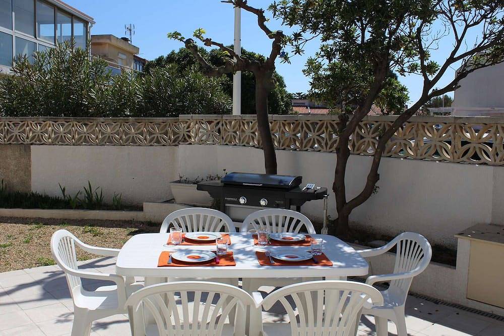 Modernes Ferienhaus für 6 Personen, 100m vom Strand, Garage, Terrassen, in ruhiger Lage in Port-la-Nouvelle, Narbonne und Umgebung