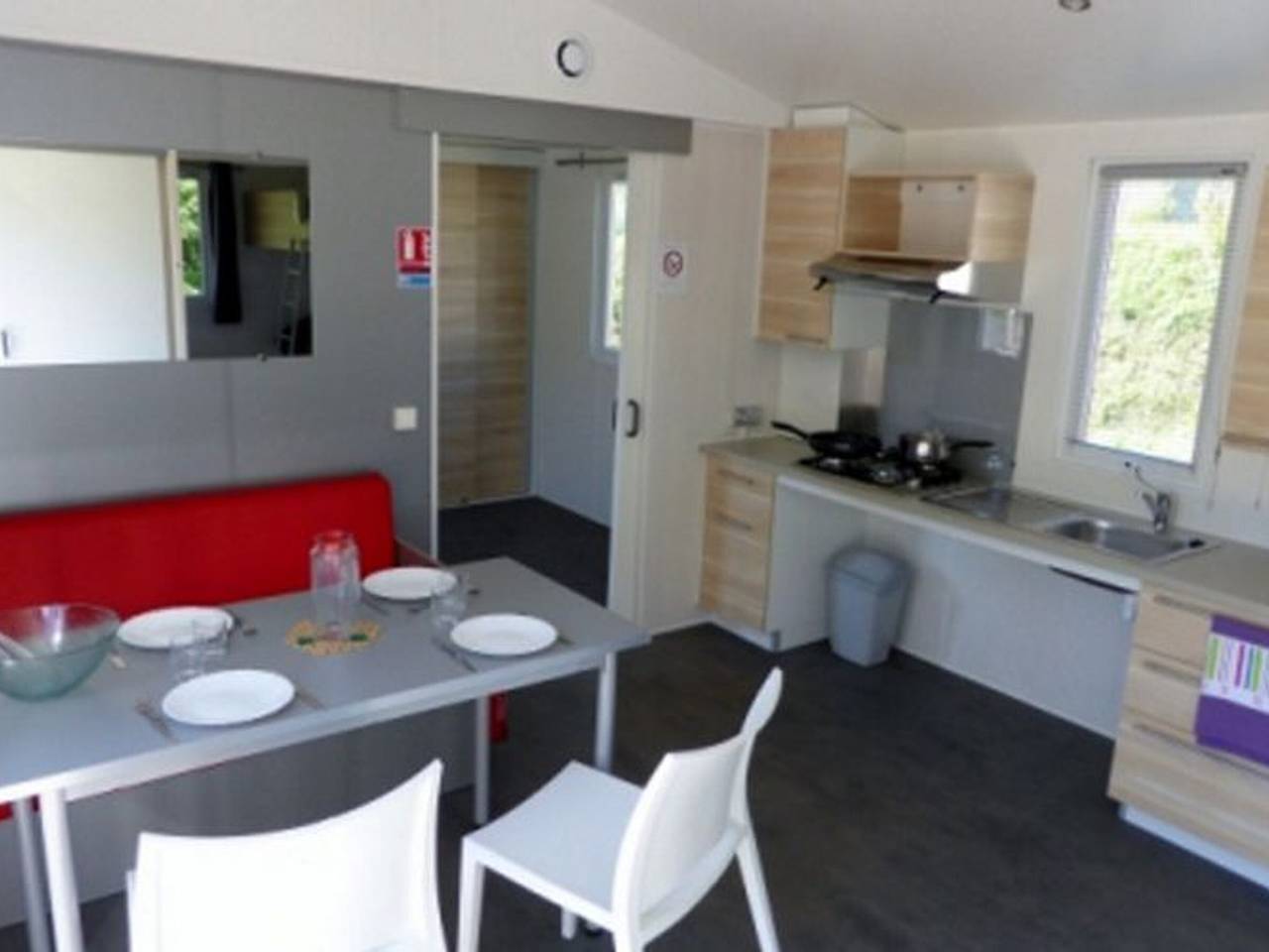 Mobil-home 4 pers. avec terrasse à Puget-Théniers in Puget-Théniers, Région de Nice