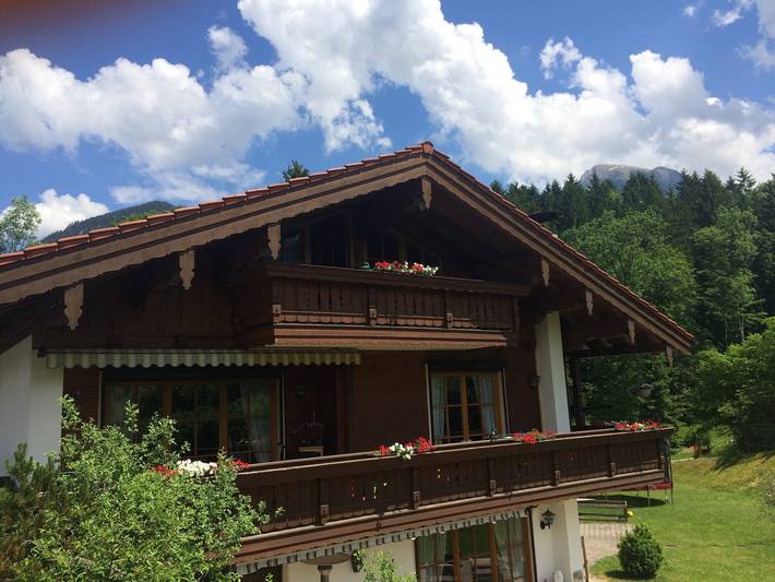 Ferienwohnung für 3 Personen, mit Balkon am Königssee