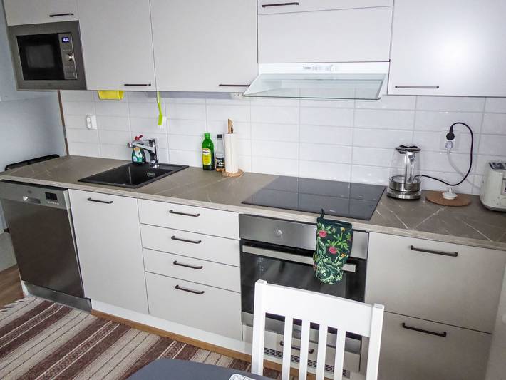 Gîte pour 2 personnes, avec Balcon ainsi que Sauna et Vue sur le lac à Rovaniemi - 2