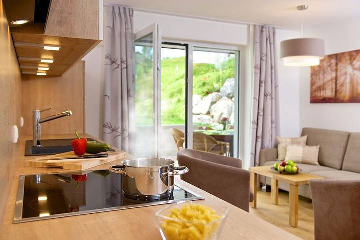 Ferienwohnung für 4 Personen, mit Terrasse und Garten sowie Sauna und Ausblick in Oberstaufen - 4