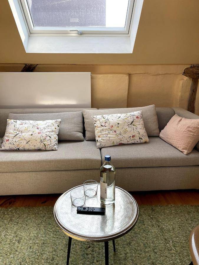 Ferienwohnung für 3 Personen, mit Terrasse und Garten sowie Ausblick in Taucha