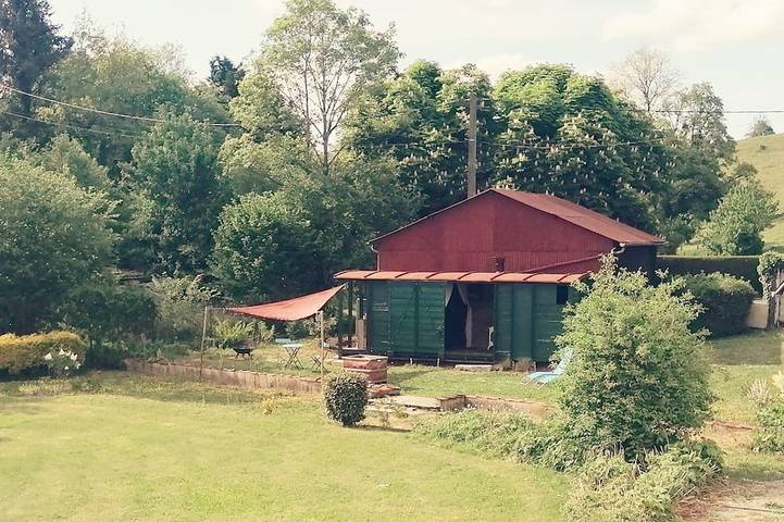 Le wagon des amoureux avec Spa in Chesnois-Auboncourt, Ardennes
