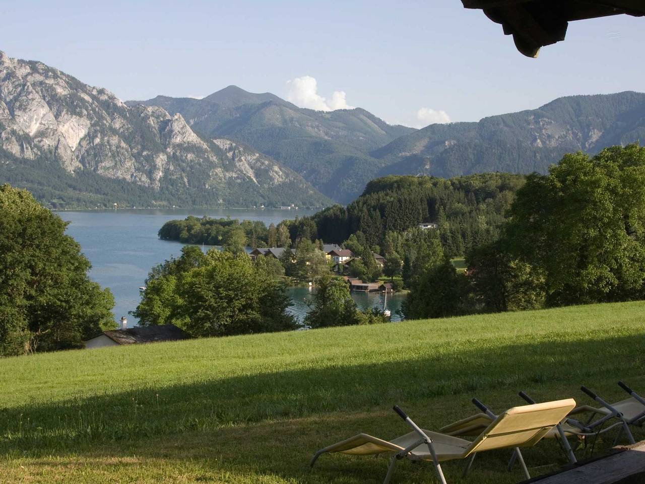 Gasthof Steinbichler - Most- und Wildbauernhof Groiss in Nußdorf am Attersee, Traunviertel