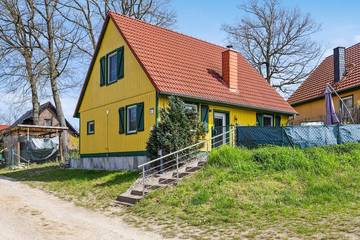 Ferienhaus für 6 Personen, mit Garten, mit Haustier in Zislow