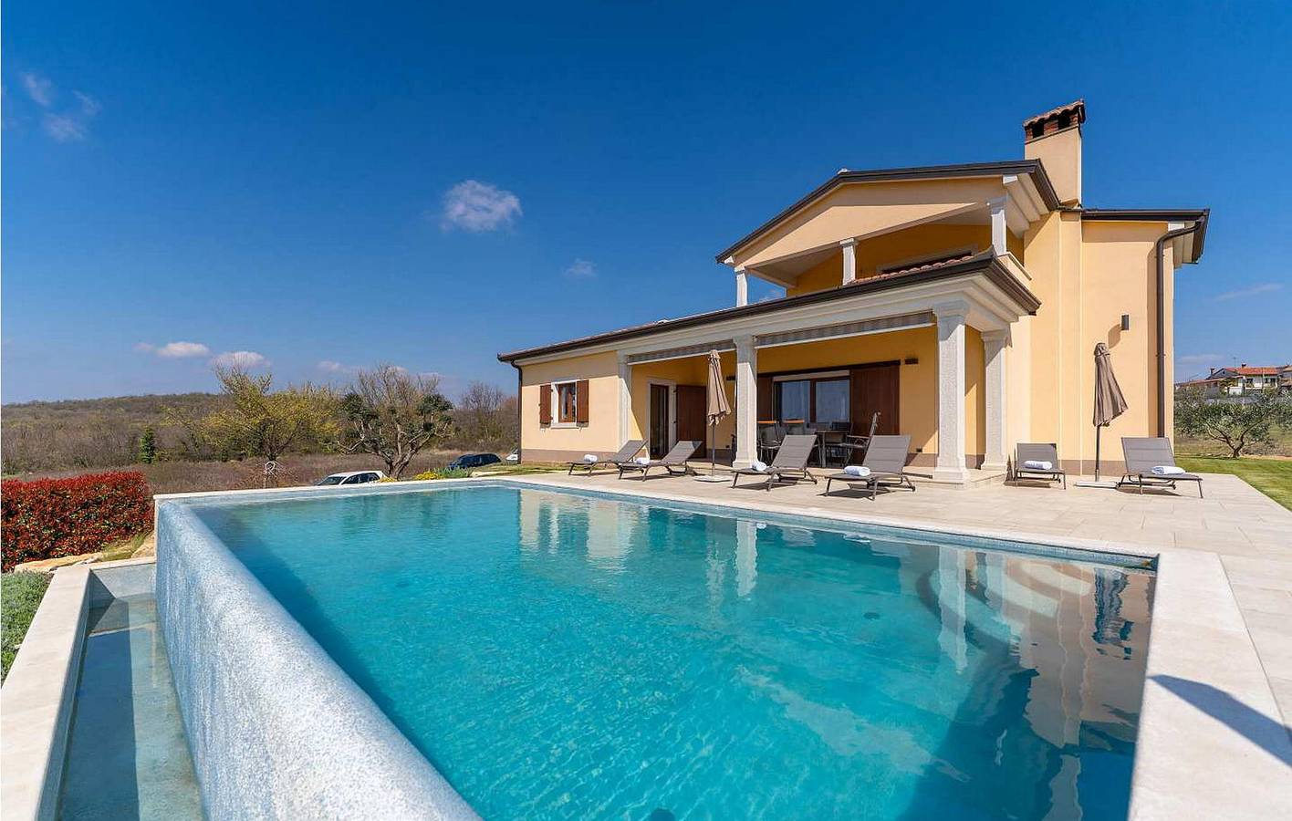 Gemütliche 2-Zimmer-Wohnung mit Pool und Terrasse in der Nähe der Restaurants und Sehenswürdigkeiten von Visnjan in Visnjan, Općina Višnjan