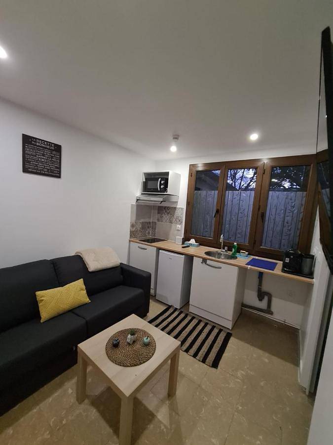 Appartement de vacances pour 2 personnes, avec vue ainsi que terrasse et jardin