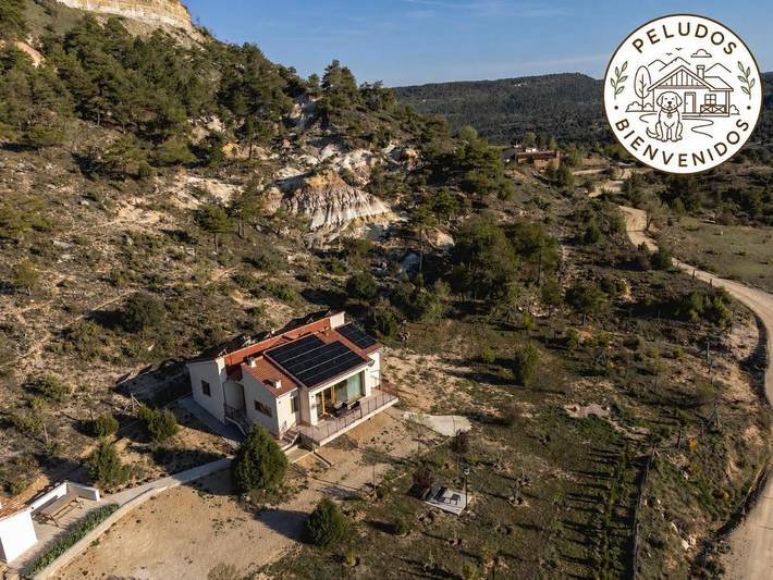 Casa rural para 4 personas, con Balcón y Terraza además de Jardín y Vistas en Serranía de Cuenca