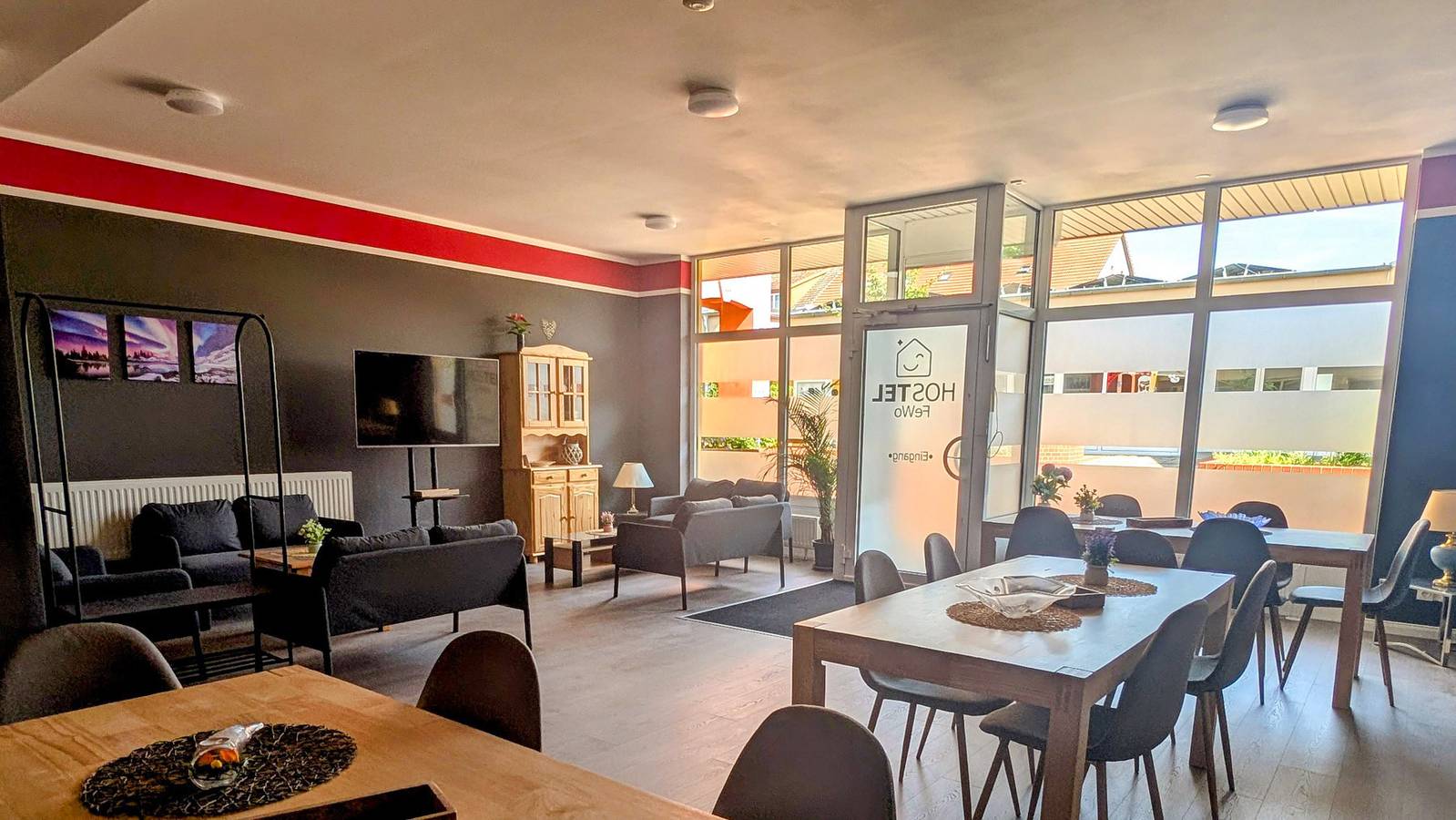 Ganze Ferienwohnung, Rhin Quartier Ferienwohnung Hostel-Style in Rheinsberger See, Rheinsberg