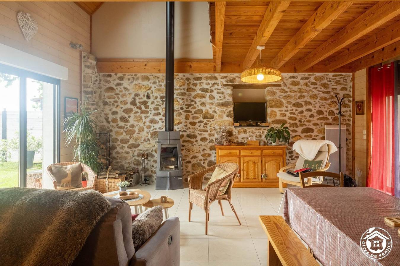 Gîte voor 4 personen met tuin in Mérilheu, Hautes-Pyreneeën