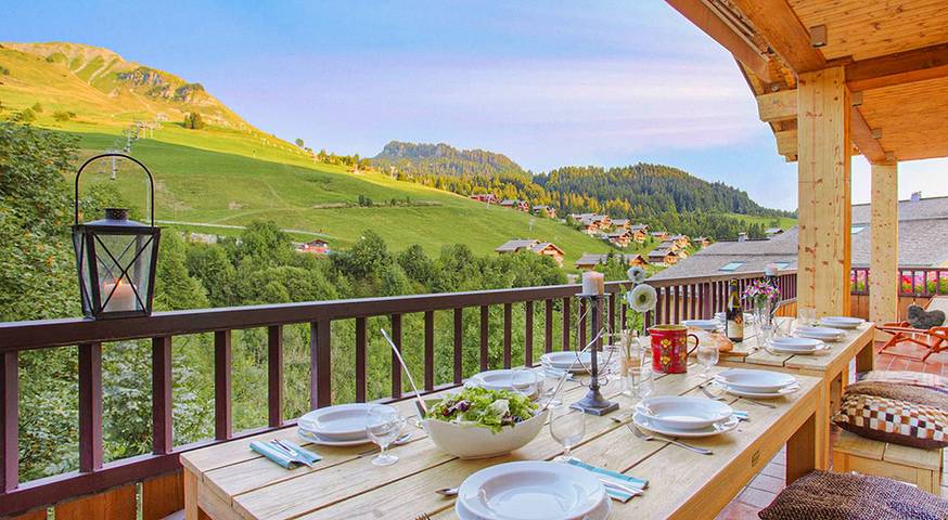 Chalet pour 14 personnes, avec sauna ainsi que vue et terrasse dans Chinaillon - 2