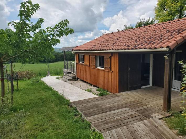 Gîte pour 4 personnes, avec vue ainsi que jardin et balcon à Causse-et-Diège - 2