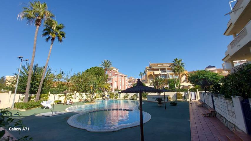 Ferienwohnung für 4 Personen, mit Garten und Kinderpool in El Palmar