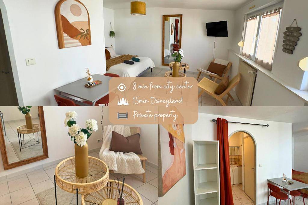Appartement entier, One-Bedroom Apartment in Lagny-sur-Marne, Seine-et-Marne