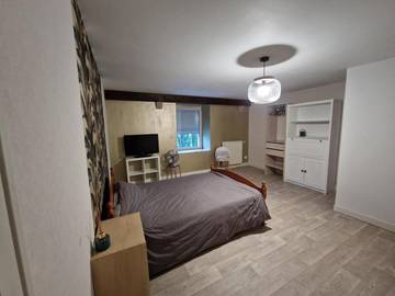 Gîte pour 6 personnes, avec vue à Saint-Aubin