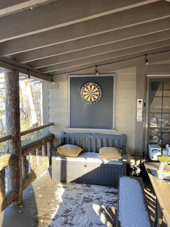 Lakefront Cabin w/ Hot Tub, Views & Fireplace in Hickory Run State Park