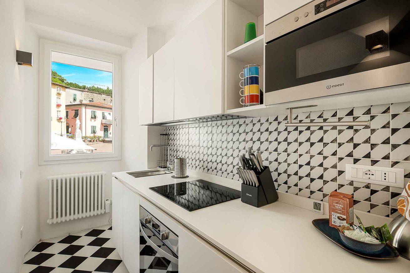 Geheel appartement, Vakantieappartement voor 4 personen in Pignone, Riviera di Levante