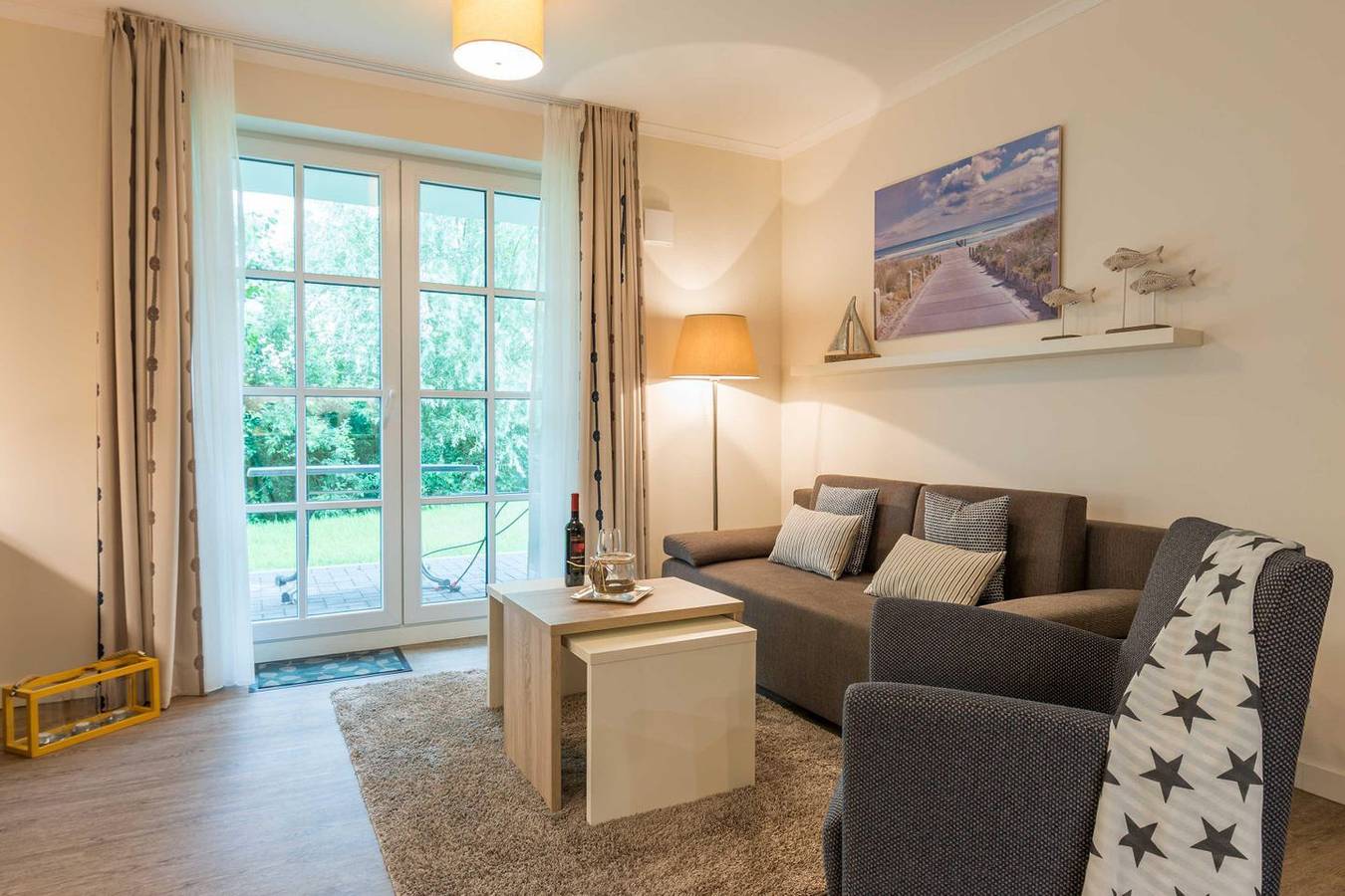 Ganze Wohnung, Haus Strandhafer We 02 „Mien Kajüt“ - mit Garten und Terrasse in Börgerende in Börgerende, Börgerende-Rethwisch