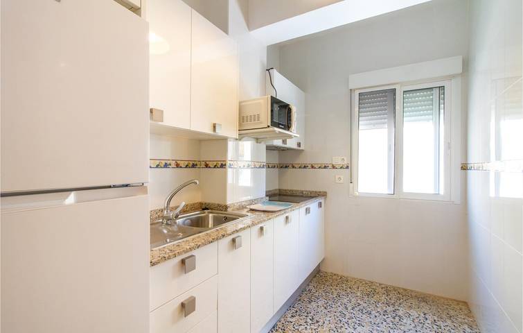 Apartamento vacacional entero, Apartamento con vistas al mar: 200 m de la playa, WiFi, aire acondicionado y aparcamiento in Santiago de la Ribera, San Javier