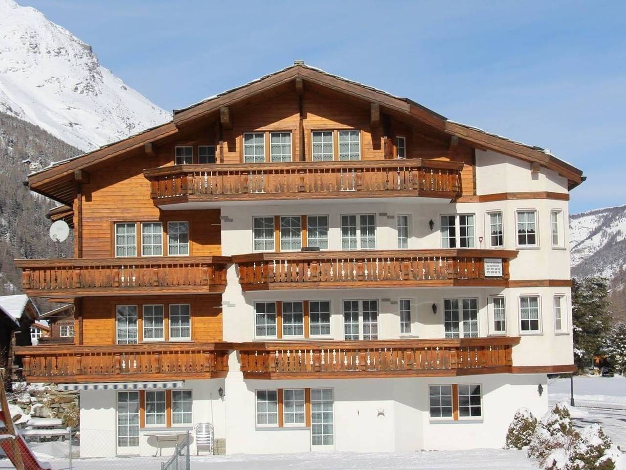 Vakantiewoning voor 4 Personen in Saas-Grund, Massief van de Monte Rosa