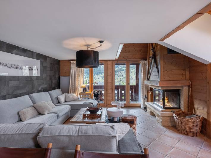 Gîte pour 8 personnes, avec sauna et terrasse dans Meribel Village