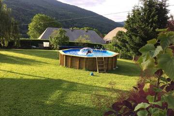 Gîte pour 6 personnes, avec balcon à Le Noyer