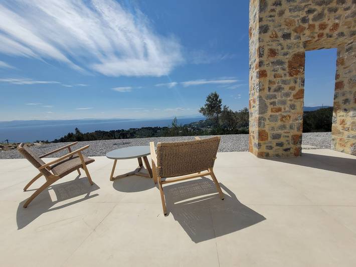 Villa mit pool für 6 Personen, mit Garten und Meerblick sowie Terrasse auf Skiathos - 3