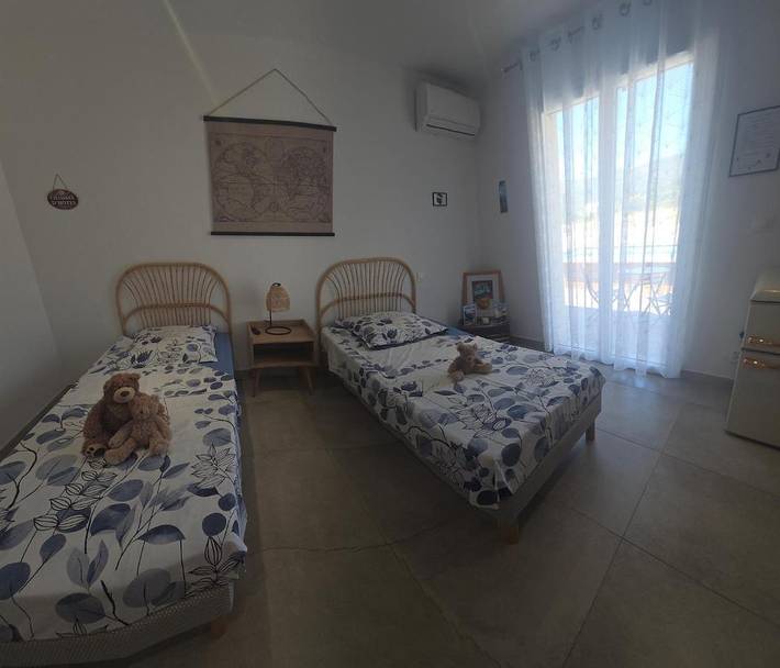 Appartement de vacances pour 2 personnes, avec terrasse et vue