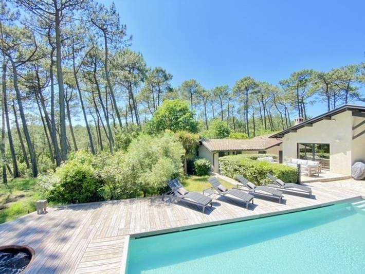 Villa pour 12 personnes, avec Vue sur le lac à Biscarrosse - 2