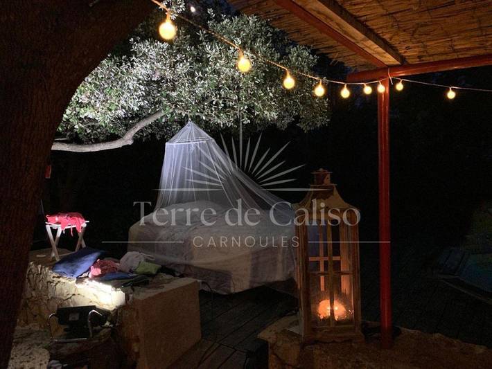 Location de vacances pour 8 personnes, avec piscine ainsi que vue et jardin, animaux acceptés à Carnoules - 3