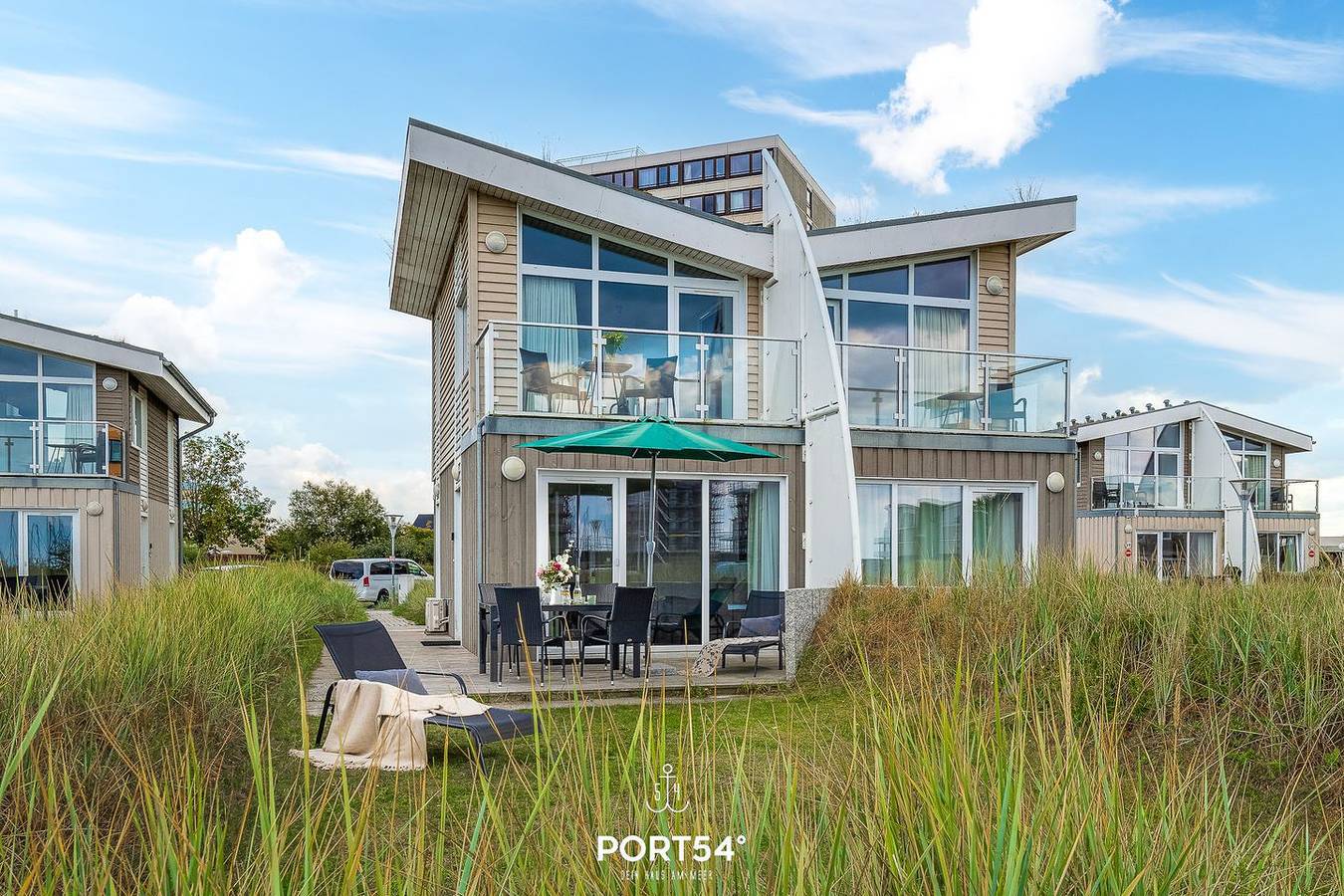 Lagunenblick25 - gute Ausstattung, bester Meerblick, gr. Garten, Sauna, Bikeport in Wendtorfer Strand, Wendtorf