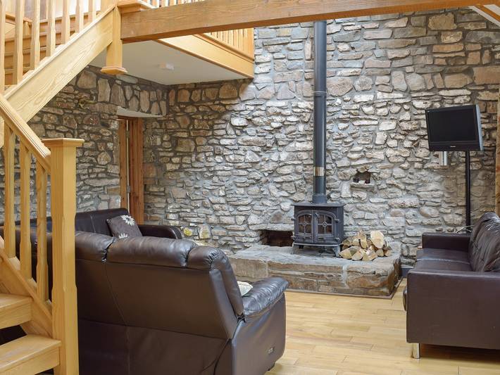 Cottage for 7 people, with garden, with pets in Carmarthenshire