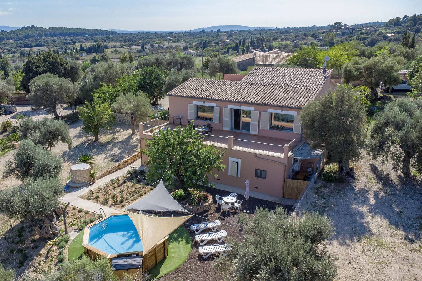 Villa La Llar Clara in Selva, Mallorca Inselmitte