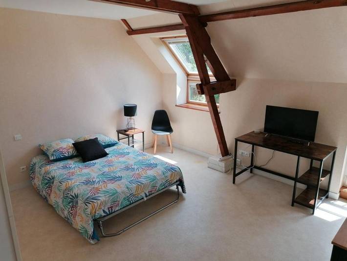 Appartement de vacances pour 2 personnes, avec vue et jardin