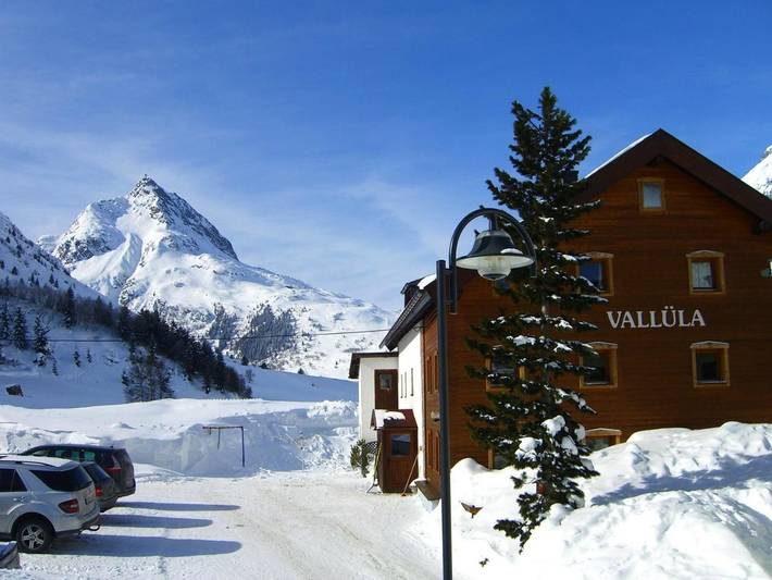BnB, mit Terrasse und Ausblick in Galtür