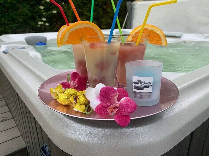 Villa für 6 Personen, mit Garten und Sauna sowie Whirlpool, mit Haustier