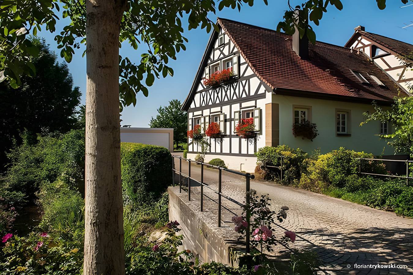 Ferienhaus Sylvia mit privater Terrasse und Wlan in Buttenheim, Fränkische Schweiz