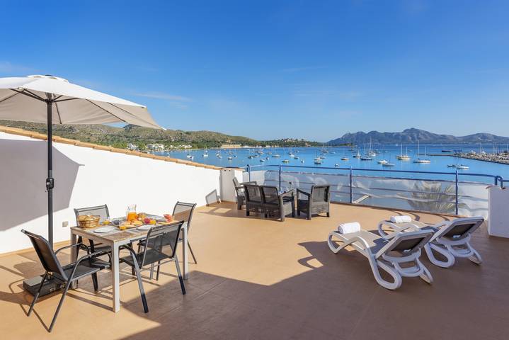 Loft voor 4 personen, met balkon op Mallorca