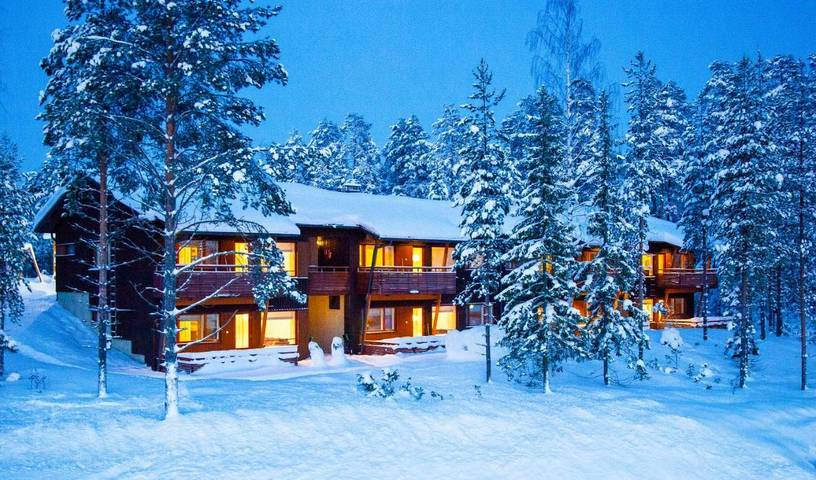 Ferienwohnung für 4 Personen, mit Ausblick und Sauna sowie Terrasse, mit Haustier in Finnland