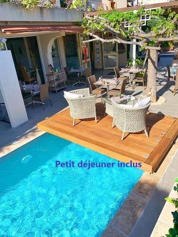 Hôtel pour 2 personnes, avec jacuzzi et jardin ainsi que sauna et piscine dans Plage d'Aiguebelle