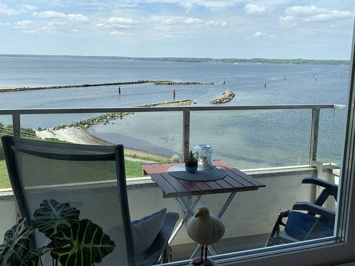 Ferienhaus für 3 Personen, mit Balkon/Terrasse in Schausende