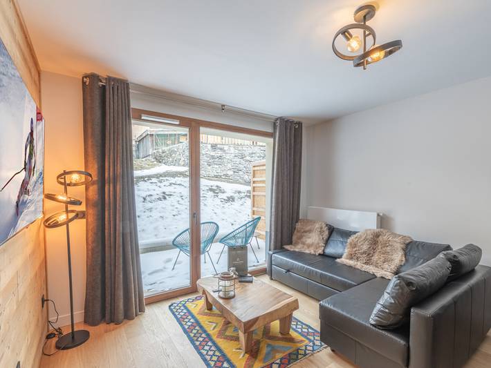 Chalet pour 4 personnes, avec terrasse à Huez - 2