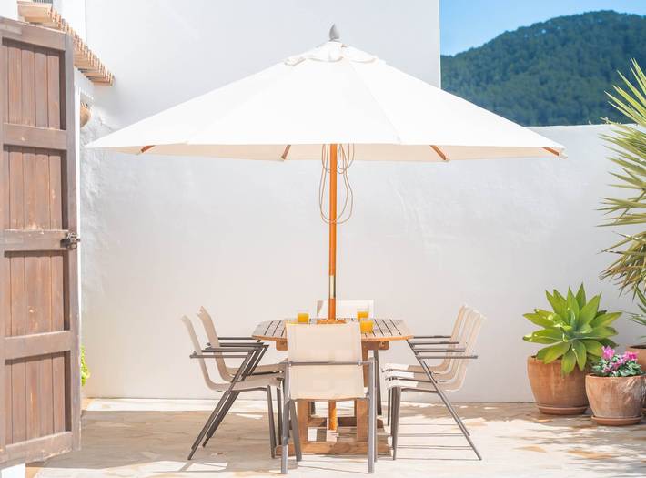 Casa rural para 8 personas, con balcón y jardín en San Rafael de Sa Creu - 4