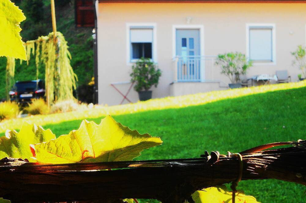 Ganze Wohnung, Ferienwohnung Zweisamkeit mit Weinlaube und Panoramagarten in Steirerland