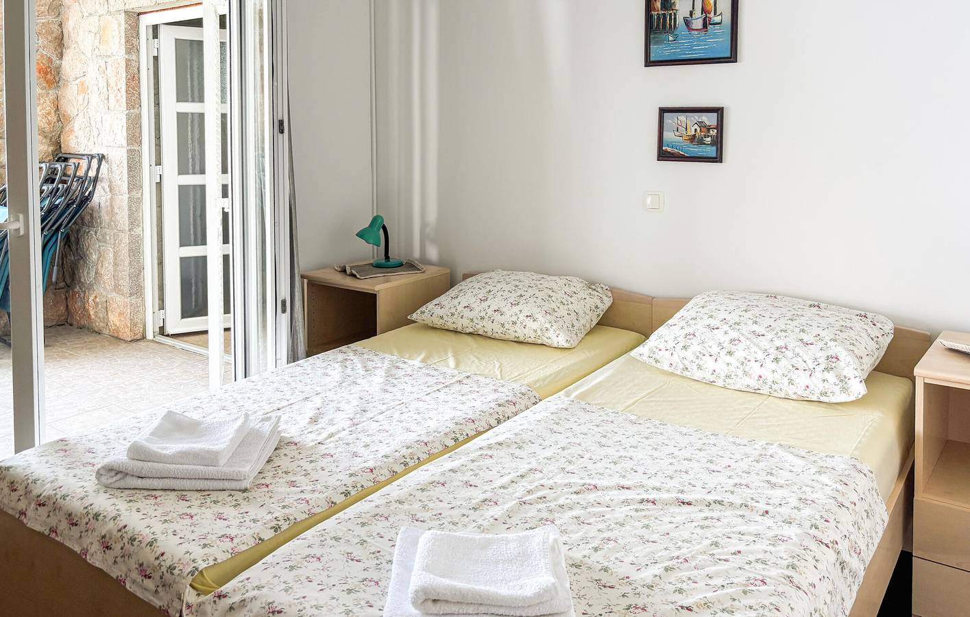 Urlaub am Meer: Apartment mit Meerblick, Terrasse und moderner Ausstattung in Lukovo, Kvarner Festland