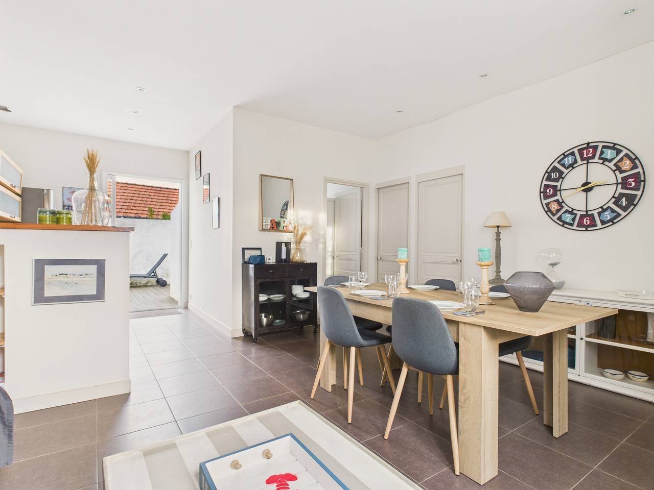 800m de la plage, maison avec terrasse pour 6 in Le Pouliguen, Côte d'Amour