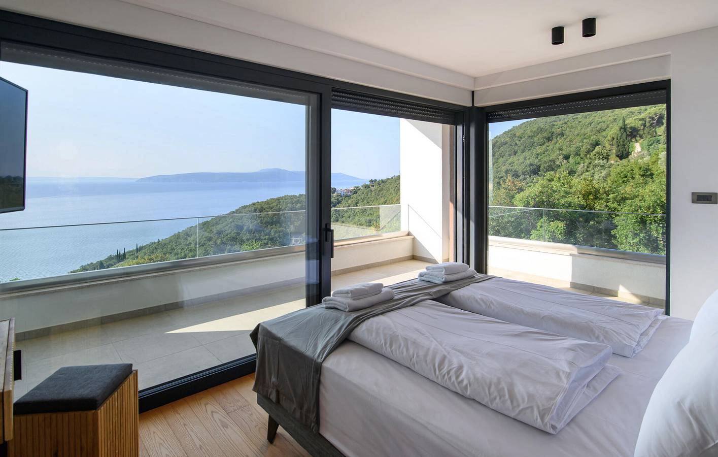 Ferienhaus für 8 Personen mit Pool in Medveja, Opatija Riviera
