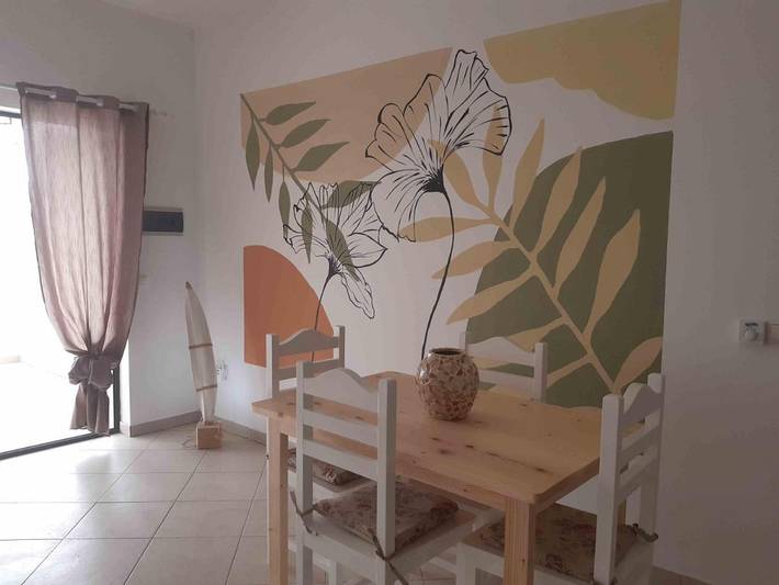 Appartement de vacances pour 3 personnes, avec jardin et vue, adapté aux familles