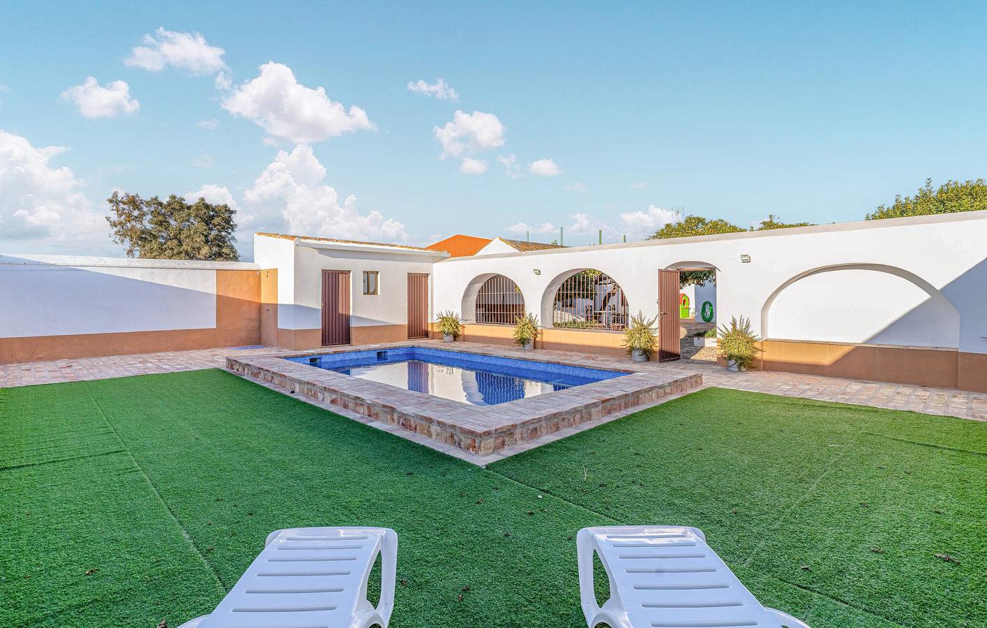 Gemütliche Wohnung mit Pool und Kamin in Fuente Palmera, Córdoba Provinz