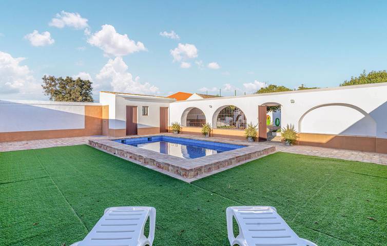 Ferienhaus für 8 Personen, mit Terrasse und Pool, mit Haustier - 1